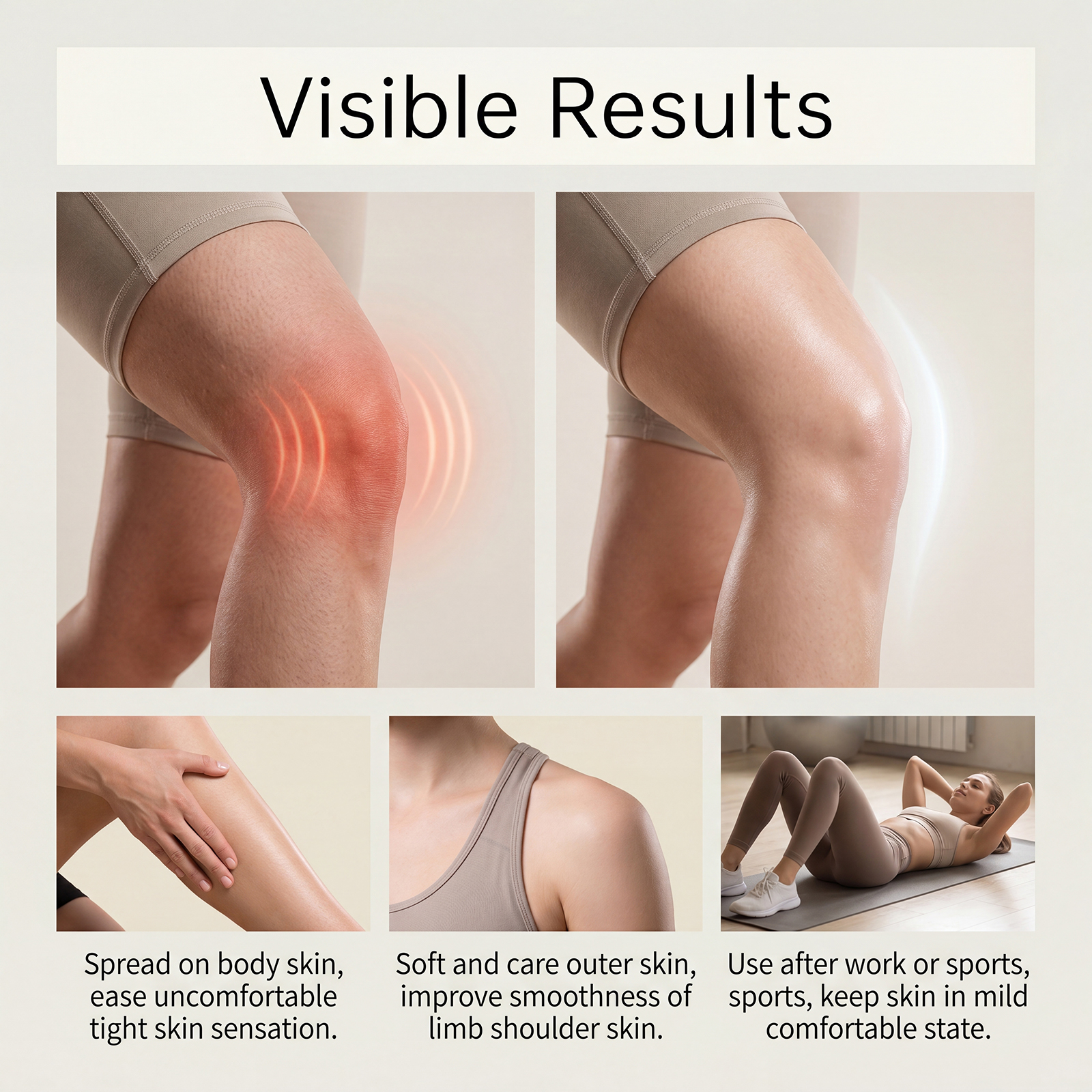Joint Care Cream Mild Formula Easy To Absorb For Joint Back Skin External Massage Daily Maintenance