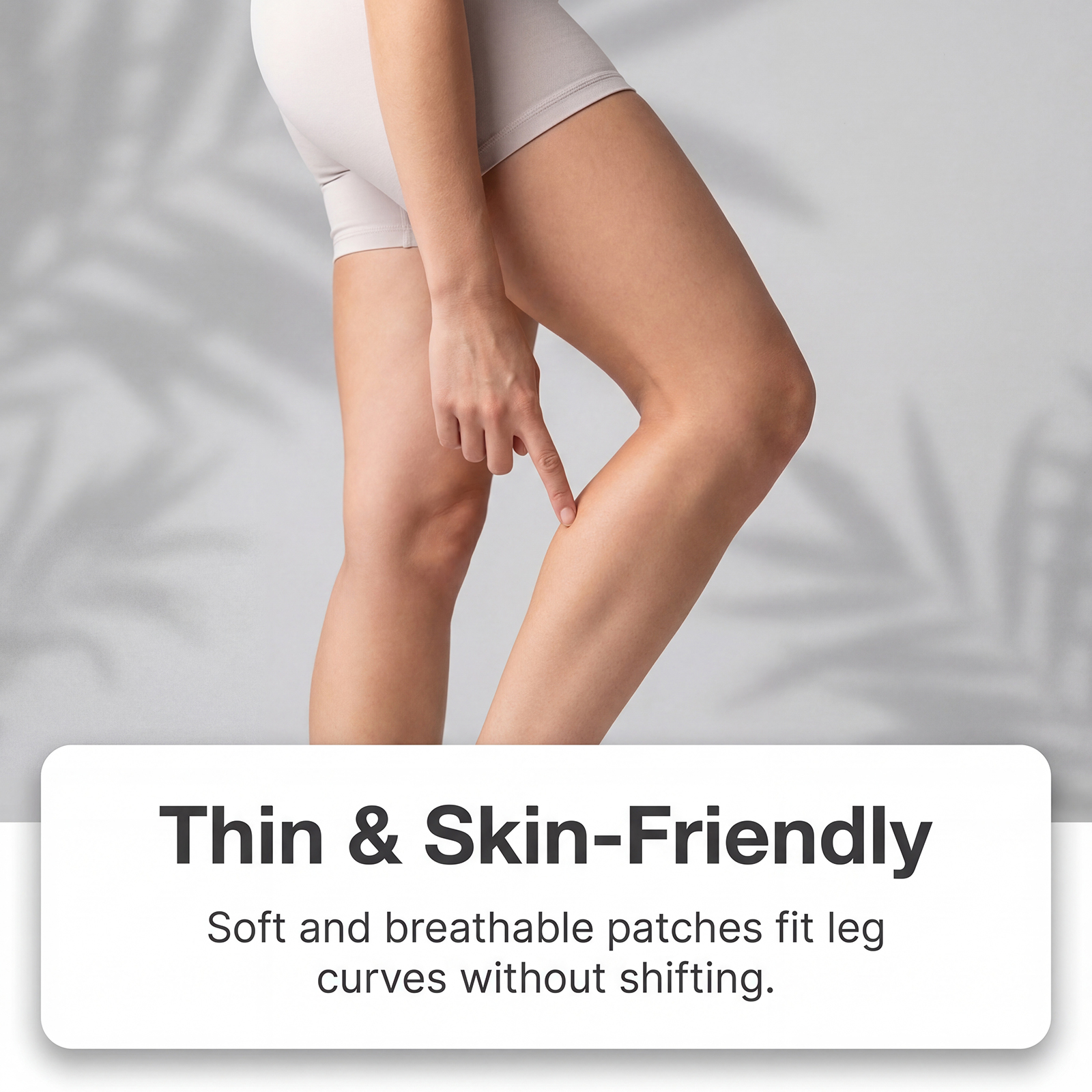 Leg Care Patch Mild Soft Breathable Skin Friendly External Convenient Daily Protect Leg Skin