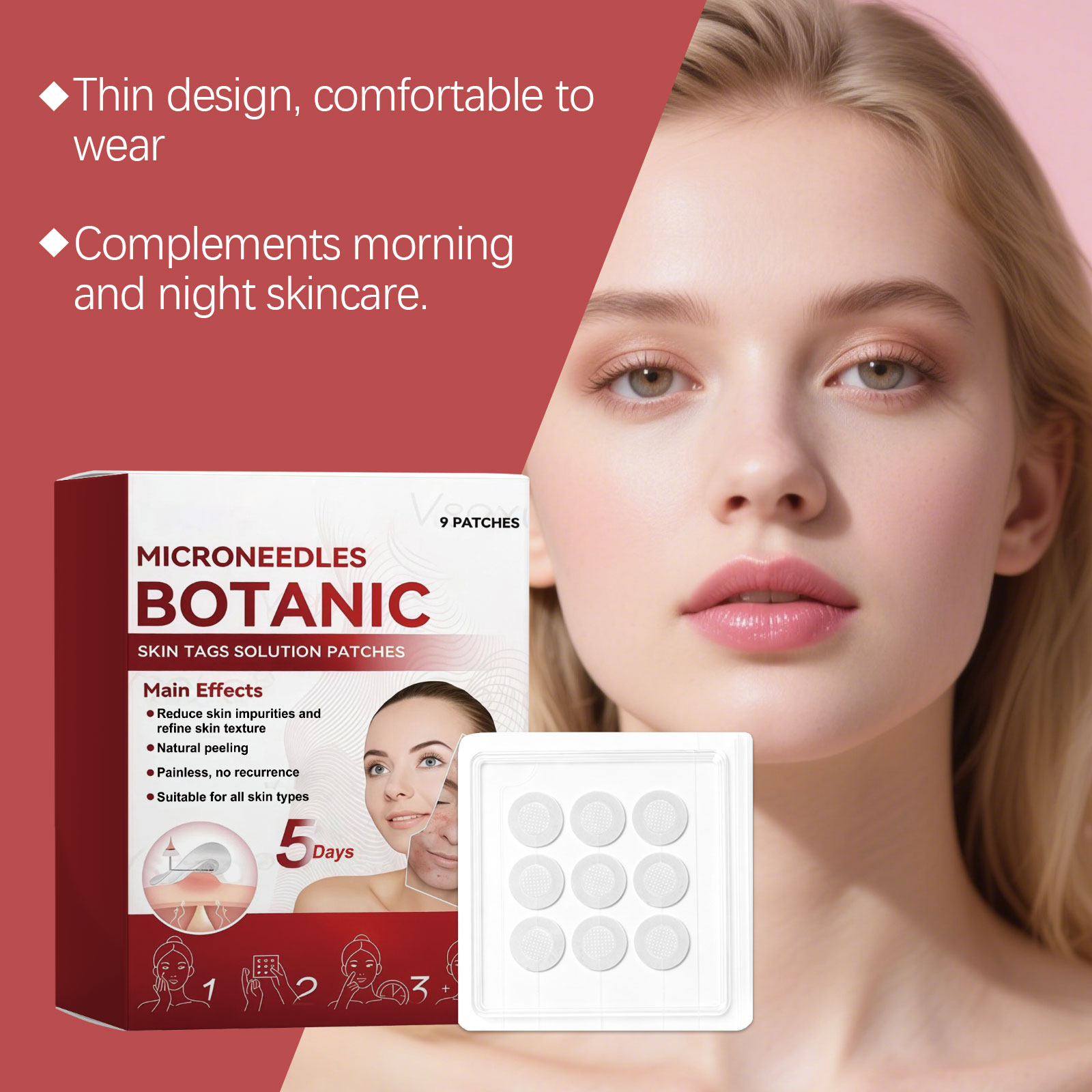 Skin Care Acne Patch Gentle Clean Lightweight Breathable Comfortable Facial Skin Blemish Daily Skin Care Sticker