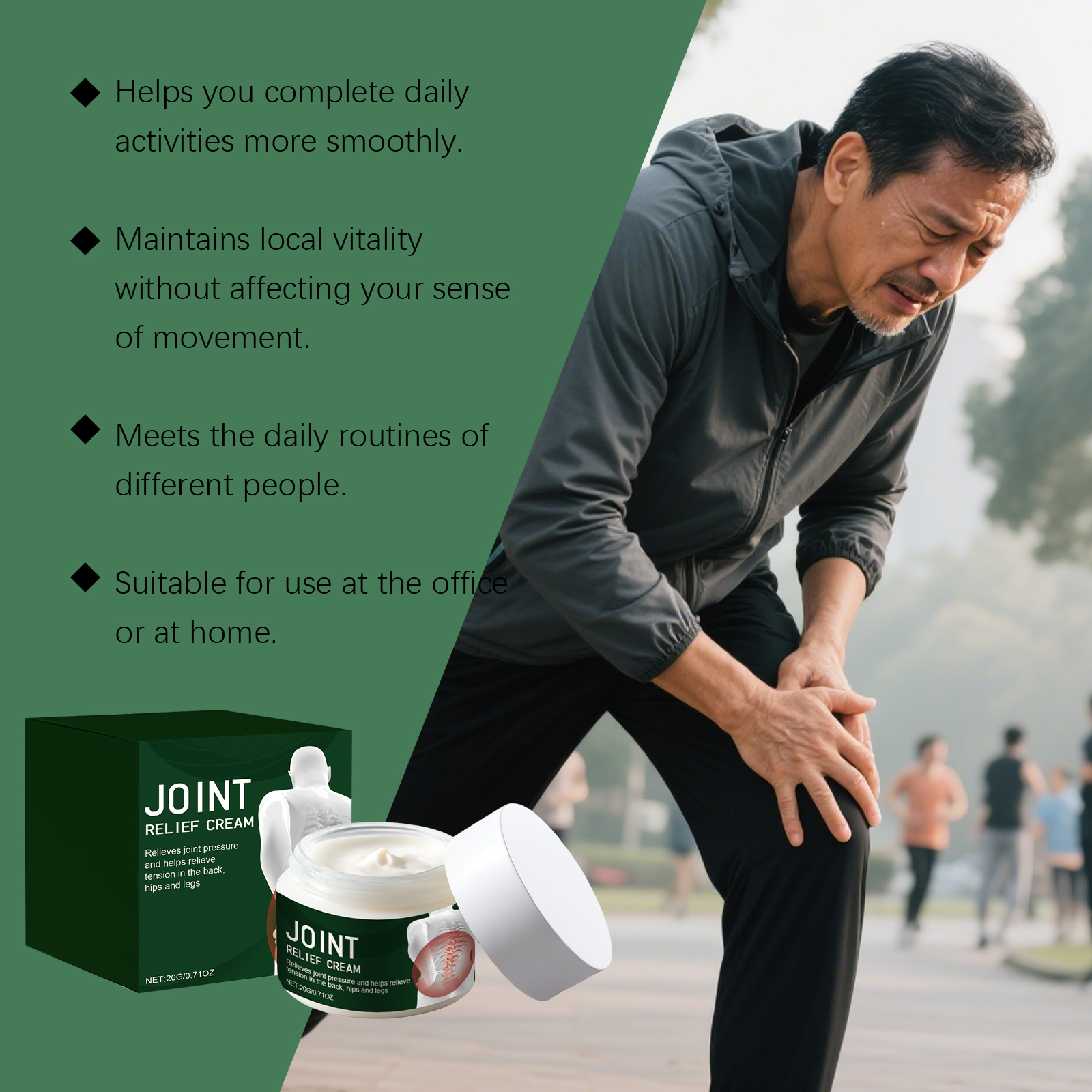 Herbal Care Cream Nourishing Gentle Comfort Joint Body Skin Mild Moist External Smear Nursing