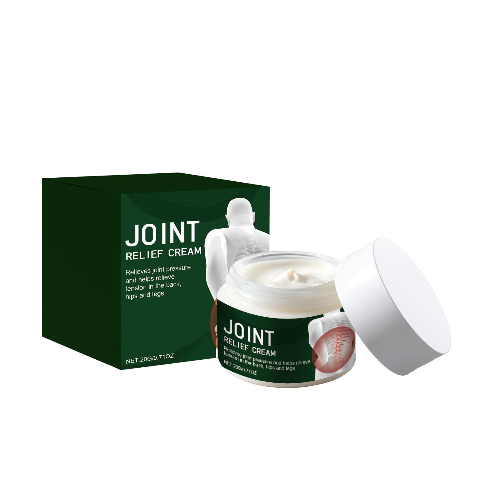 Herbal Care Cream Nourishing Gentle Comfort Joint Body Skin Mild Moist External Smear Nursing