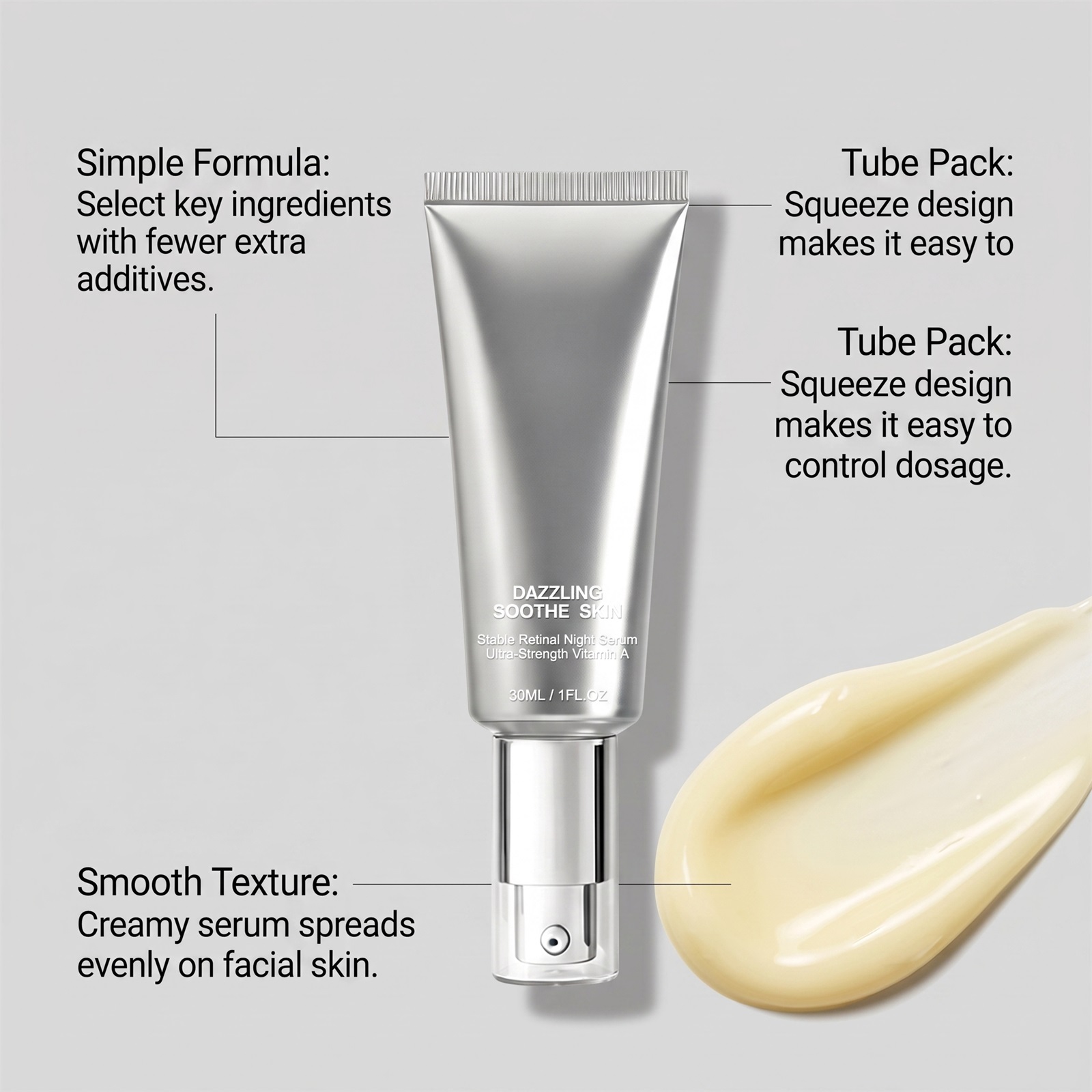 Moisturizing Facial Essence Daily Hydrating Refreshing Skincare Delicate Care Face Skin Light Smooth Texture