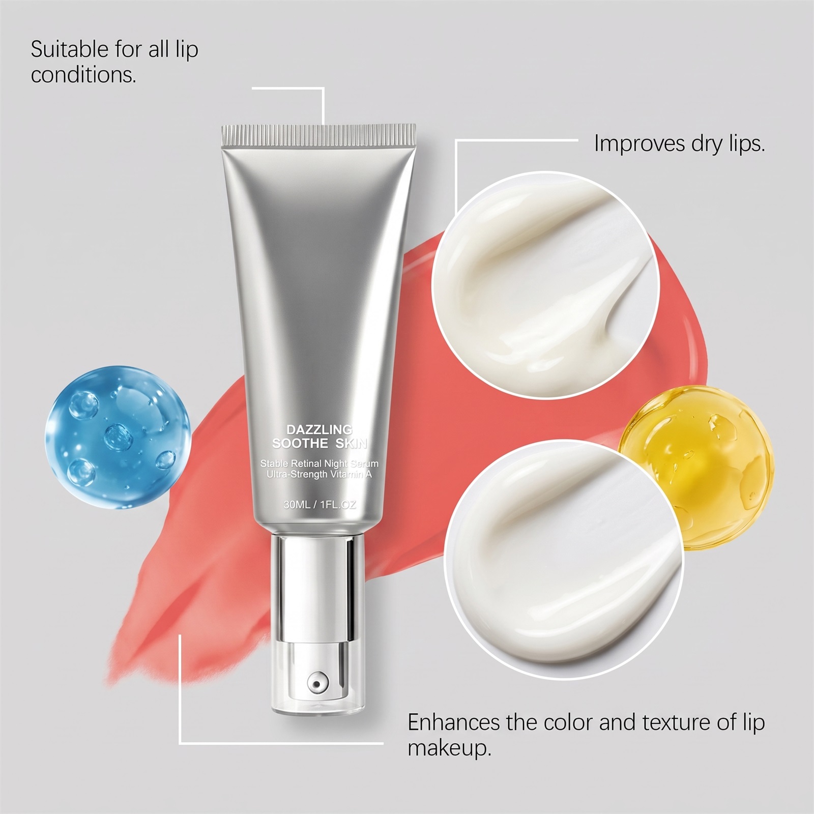 Moisturizing Facial Essence Daily Hydrating Refreshing Skincare Delicate Care Face Skin Light Smooth Texture
