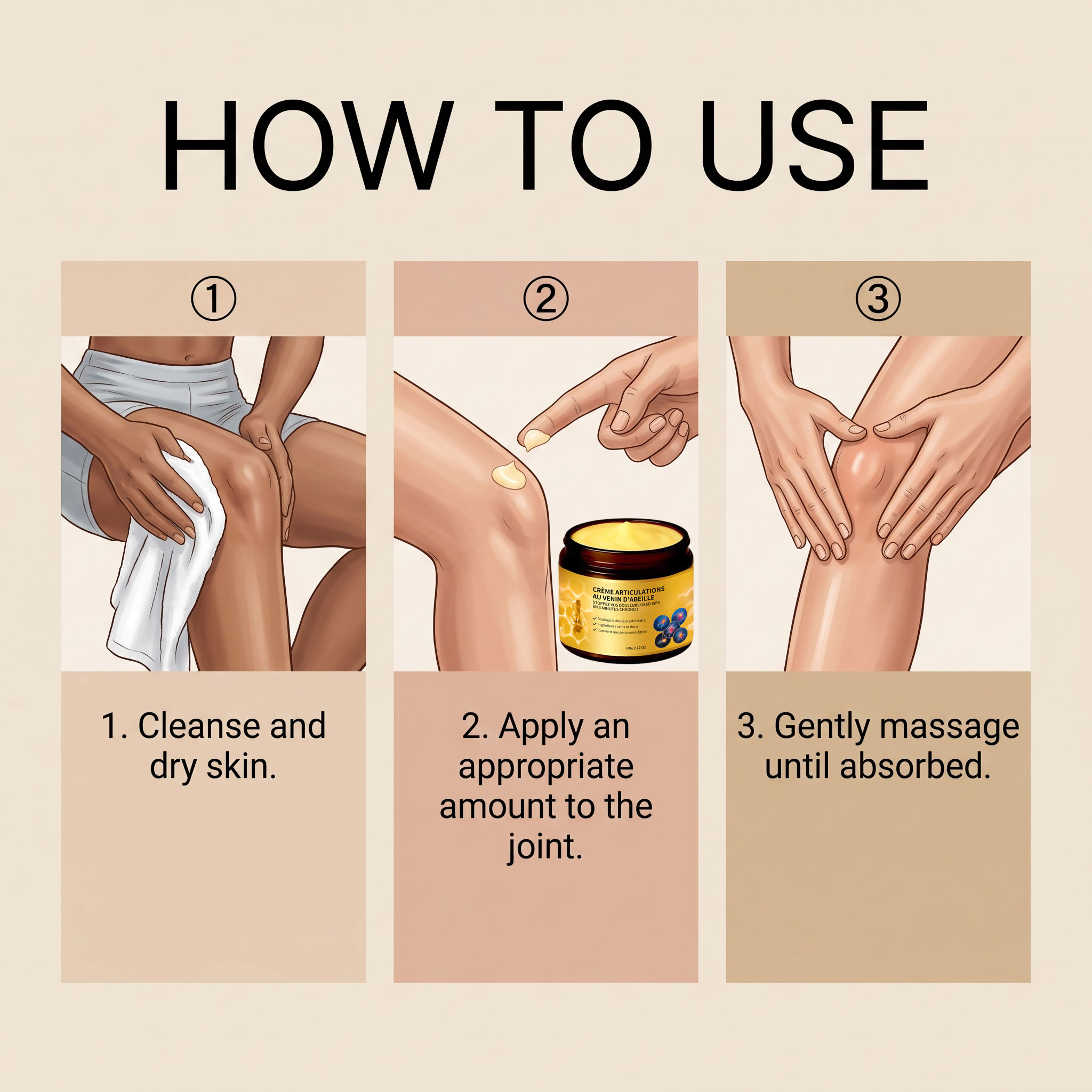 Joint Care Cream Daily Household Maintenance Shoulder Elbow Gentle Smear Mild Care Massage Joint Protection Ointment