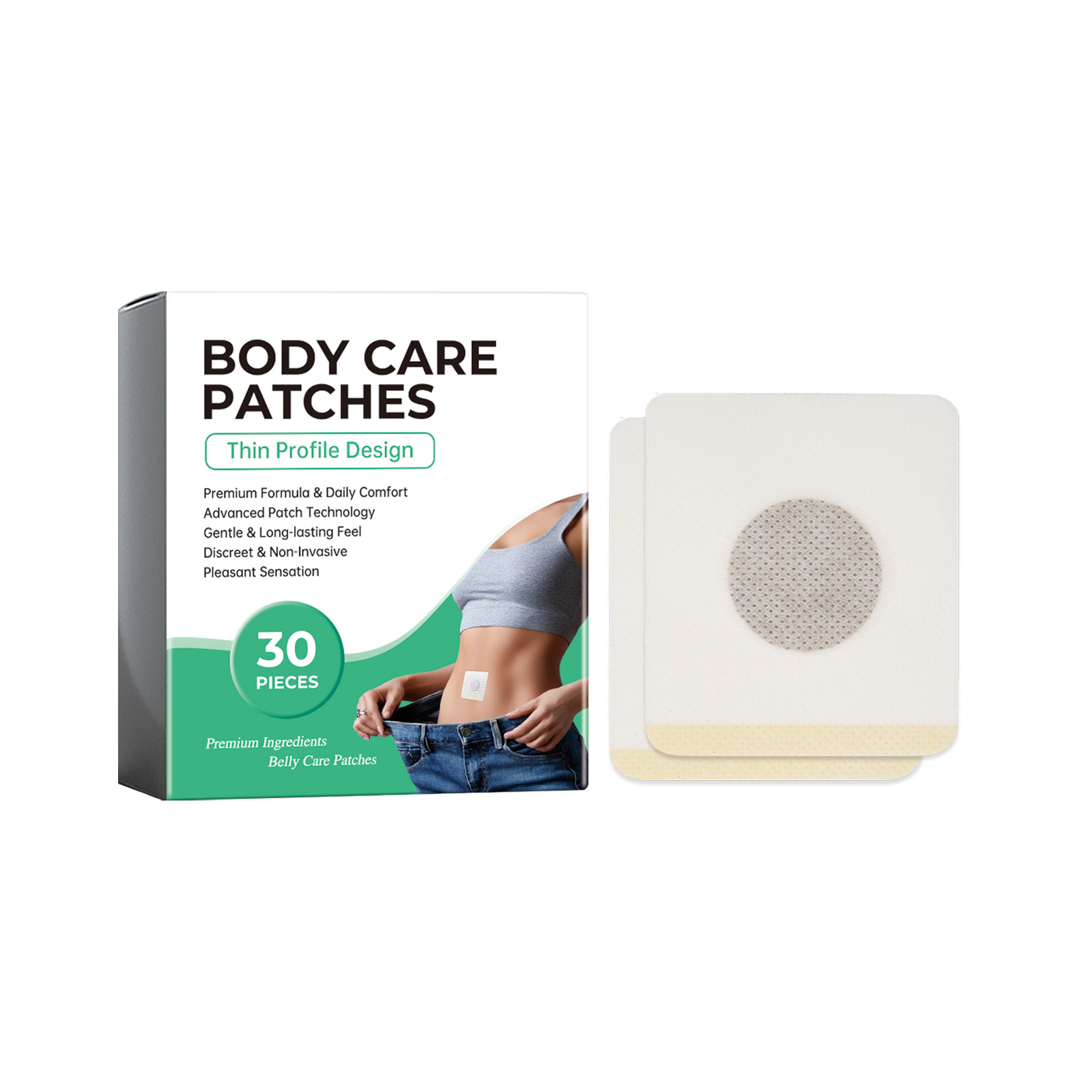 Body Care Patch Light Shaping Skin Friendly Cozy Lazy Figure Daily Nursing