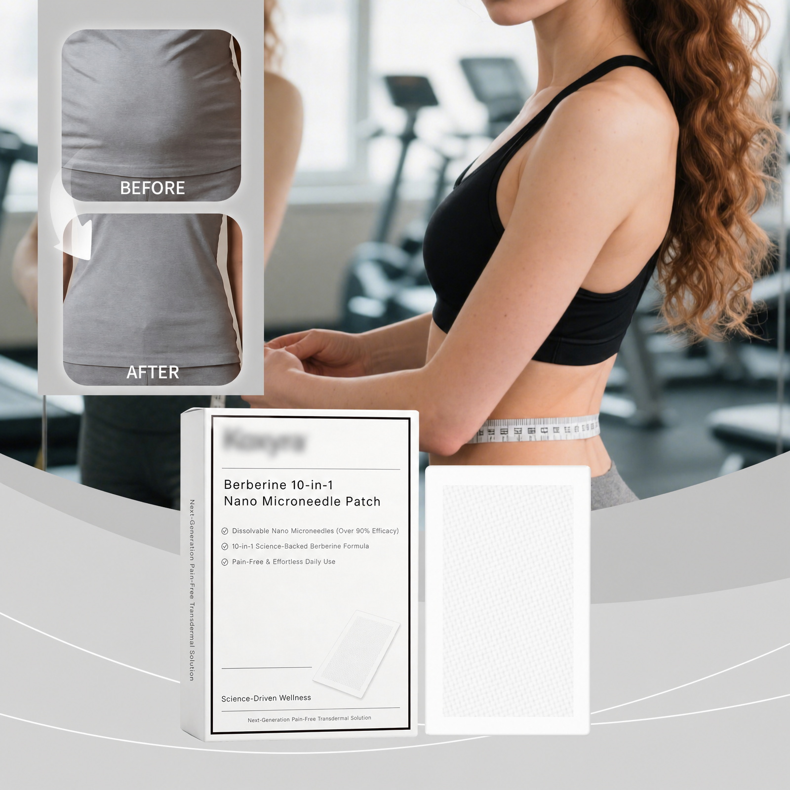 Microneedle Nursing Patch Ten Essences Design Penetration Absorption Mild Formula Daily Convenient Care Sticker
