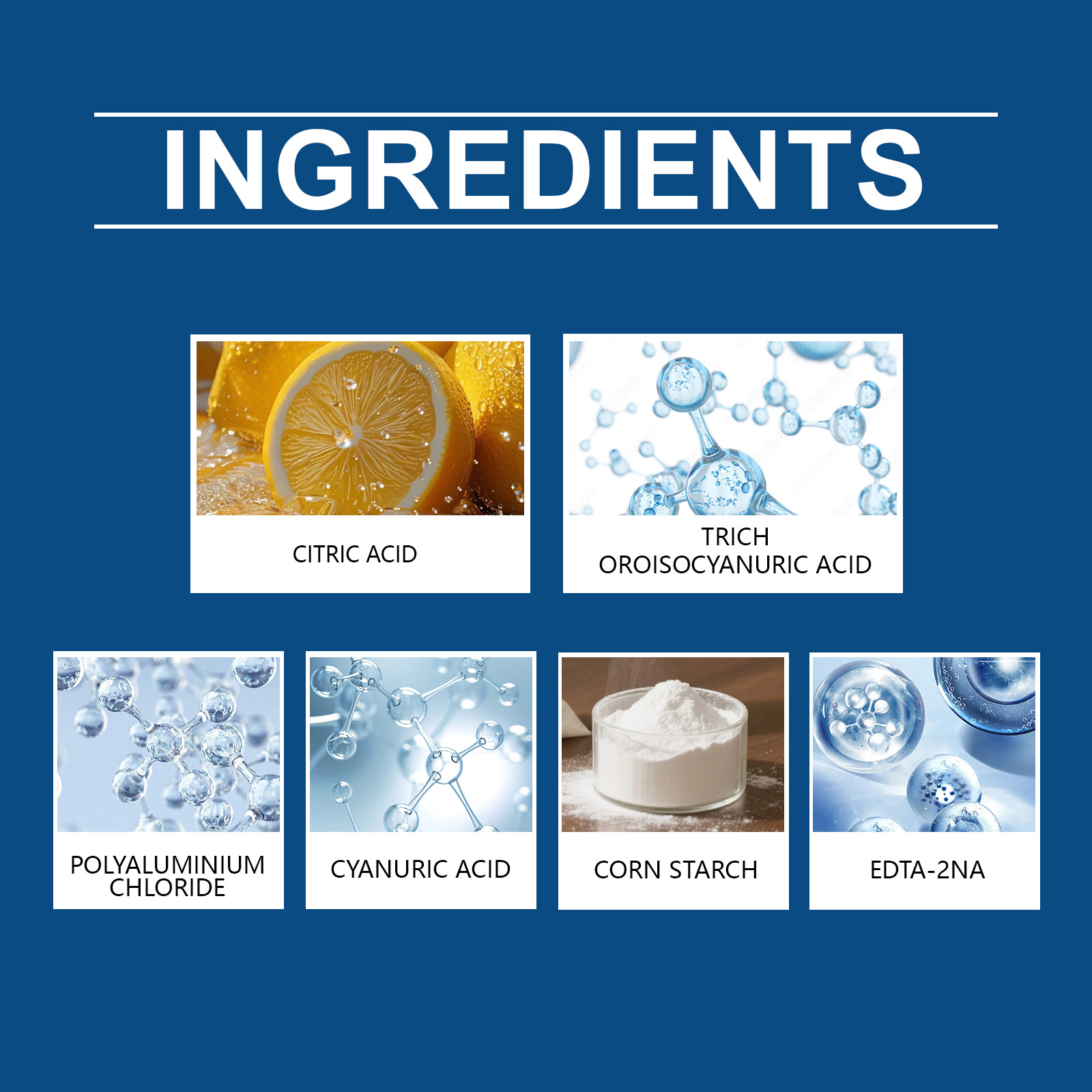 Pool Cleaning Tablets Algae Inhibition Descaling Clarification Outdoor Inflatable Hot Spring Water Tank