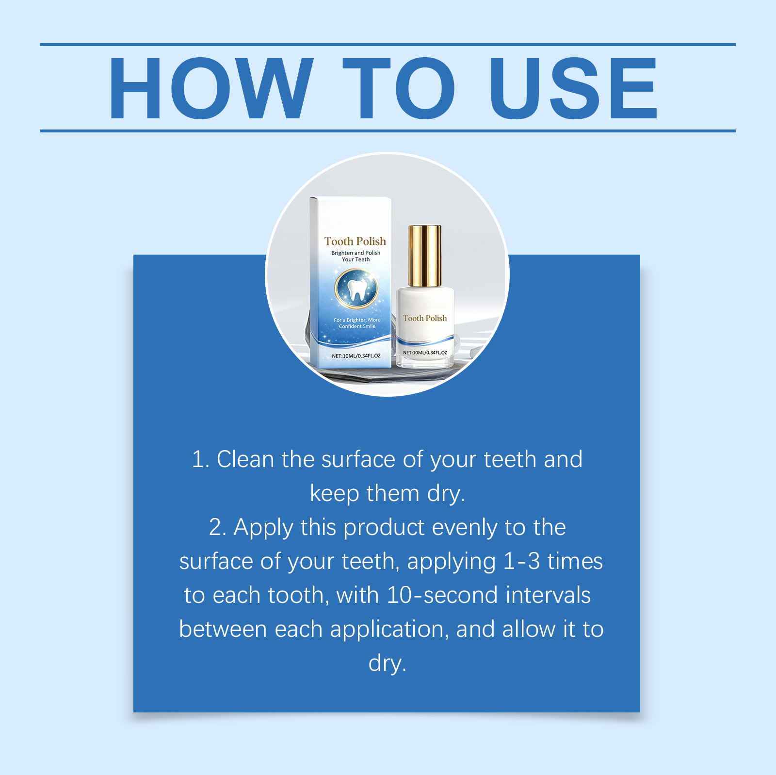 Tooth Care Paint Mild Comfort Protect Tooth Surface Clean Natural Bright Clean Oral Daily Care