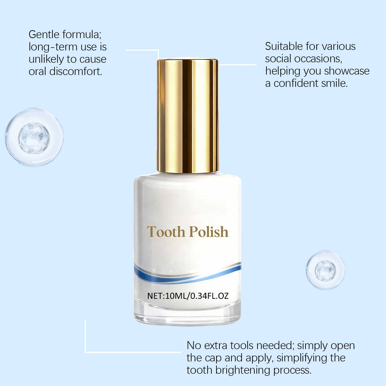 Tooth Care Paint Mild Comfort Protect Tooth Surface Clean Natural Bright Clean Oral Daily Care
