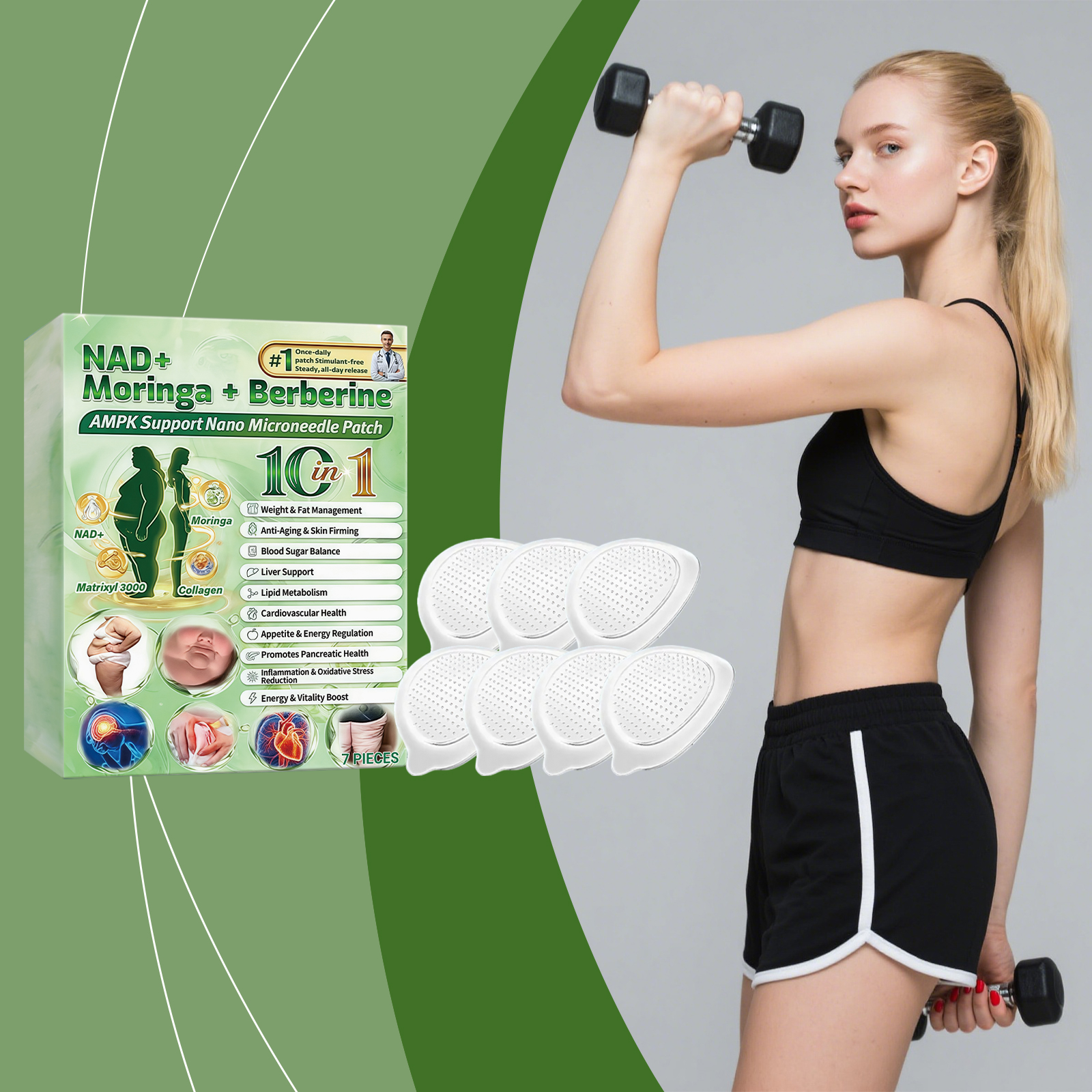 Body Care Patch Breathable Material Comfortable Daily Mild Gentle Natural Fit Skin Sticker For Body