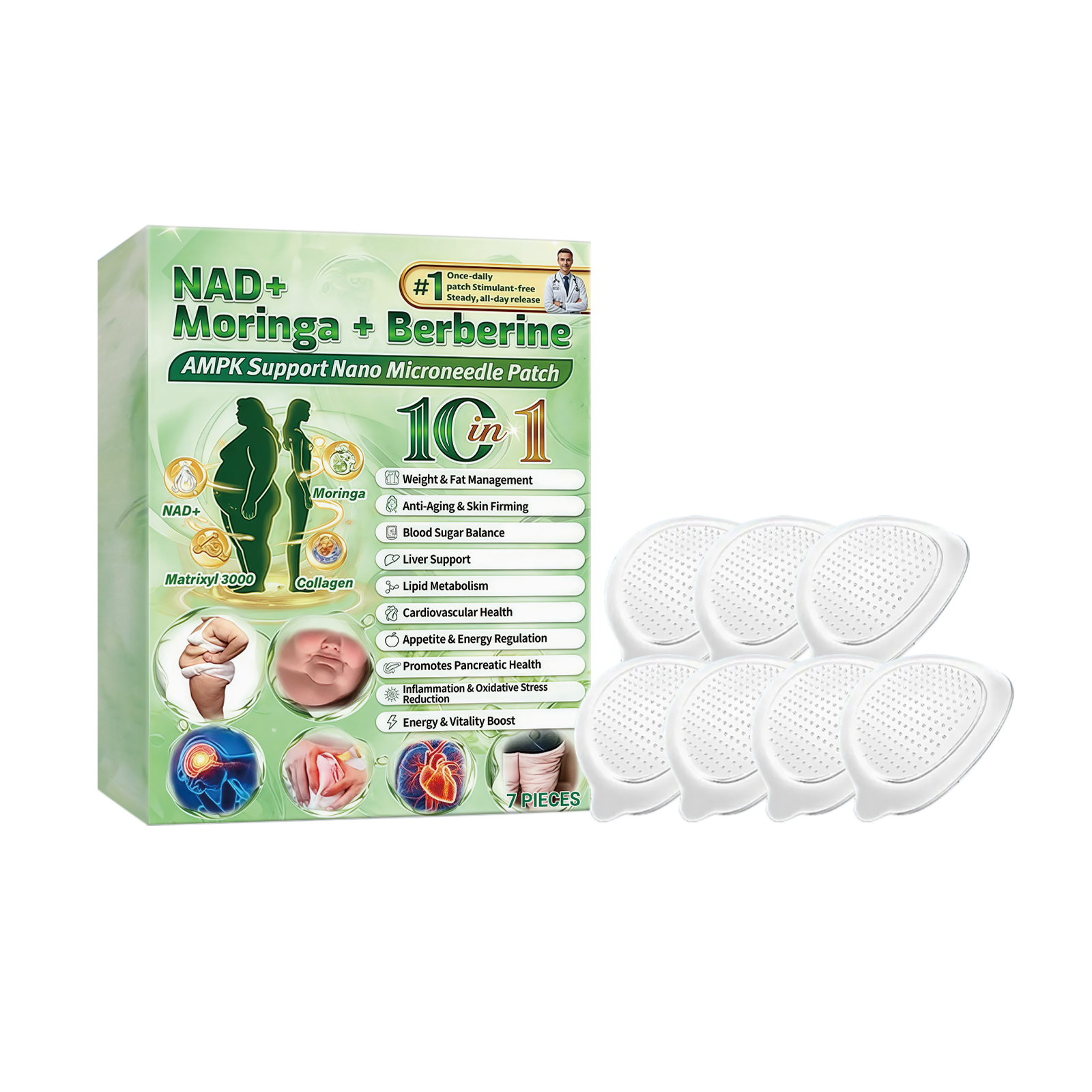 Body Care Patch Breathable Material Comfortable Daily Mild Gentle Natural Fit Skin Sticker For Body