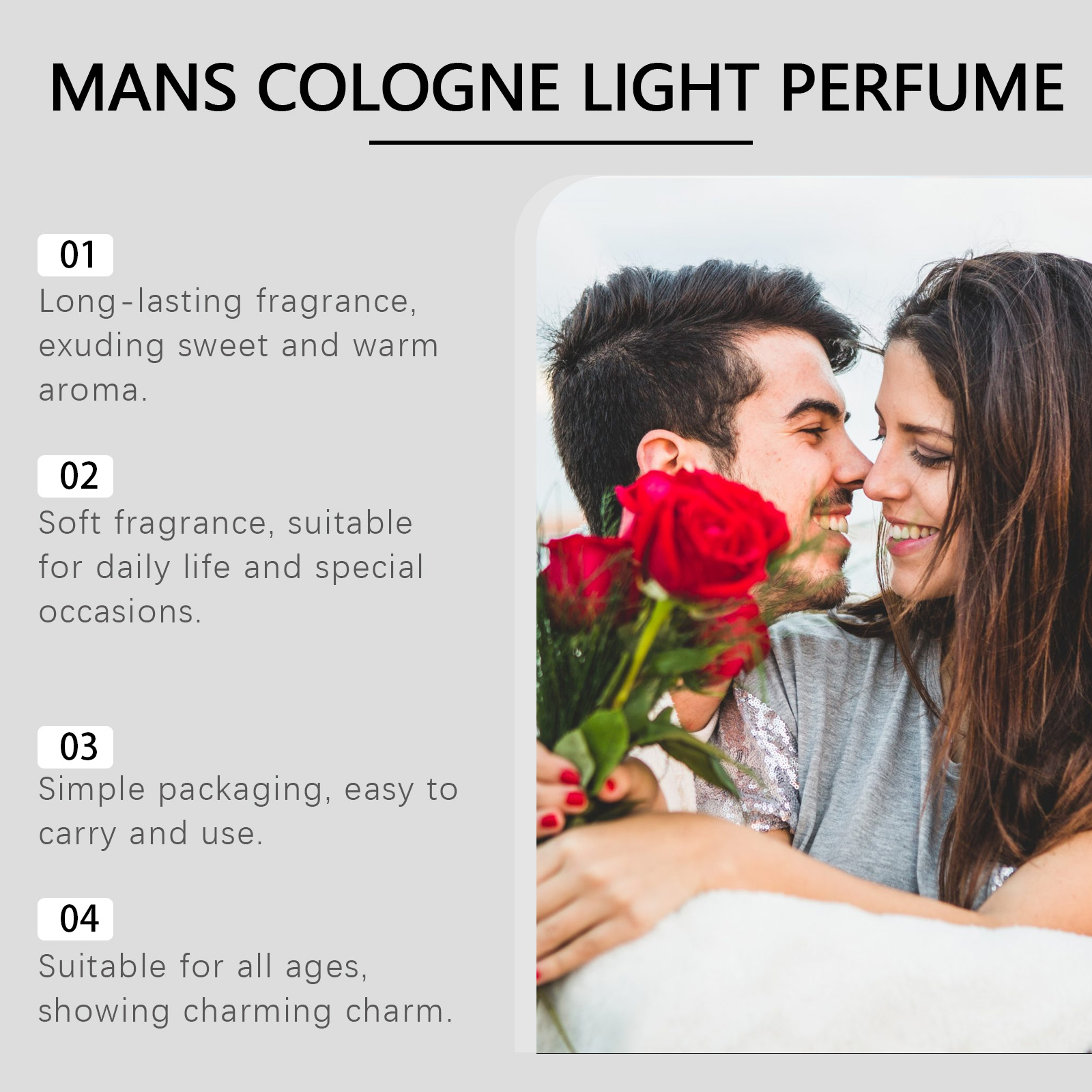 Citrus Woody Perfume Gentle Fresh Fragrance Natural Long Lasting Daily Scent For Personal Use