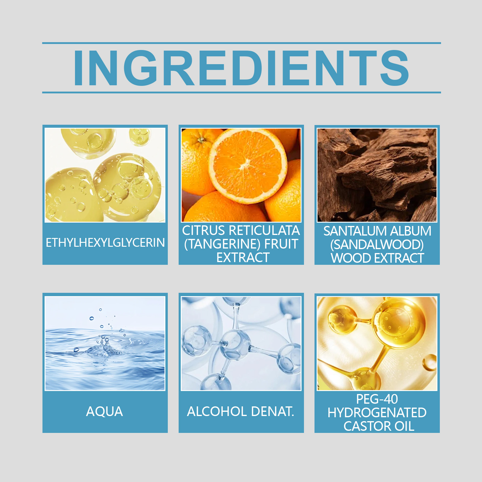 Citrus Woody Perfume Gentle Fresh Fragrance Natural Long Lasting Daily Scent For Personal Use