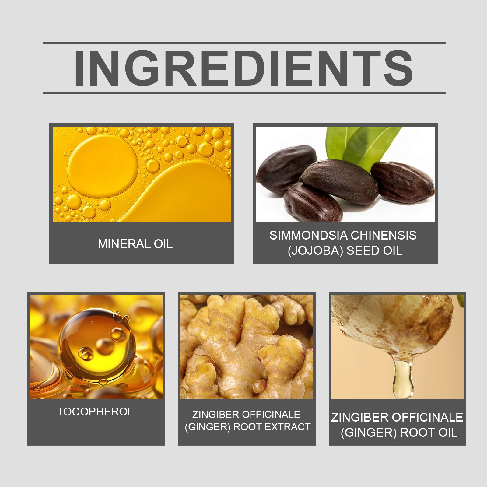 Ginger Abdomen Care Essential Oil Nourish Body Skin Firm Massage Whole Body Care Essential Oil