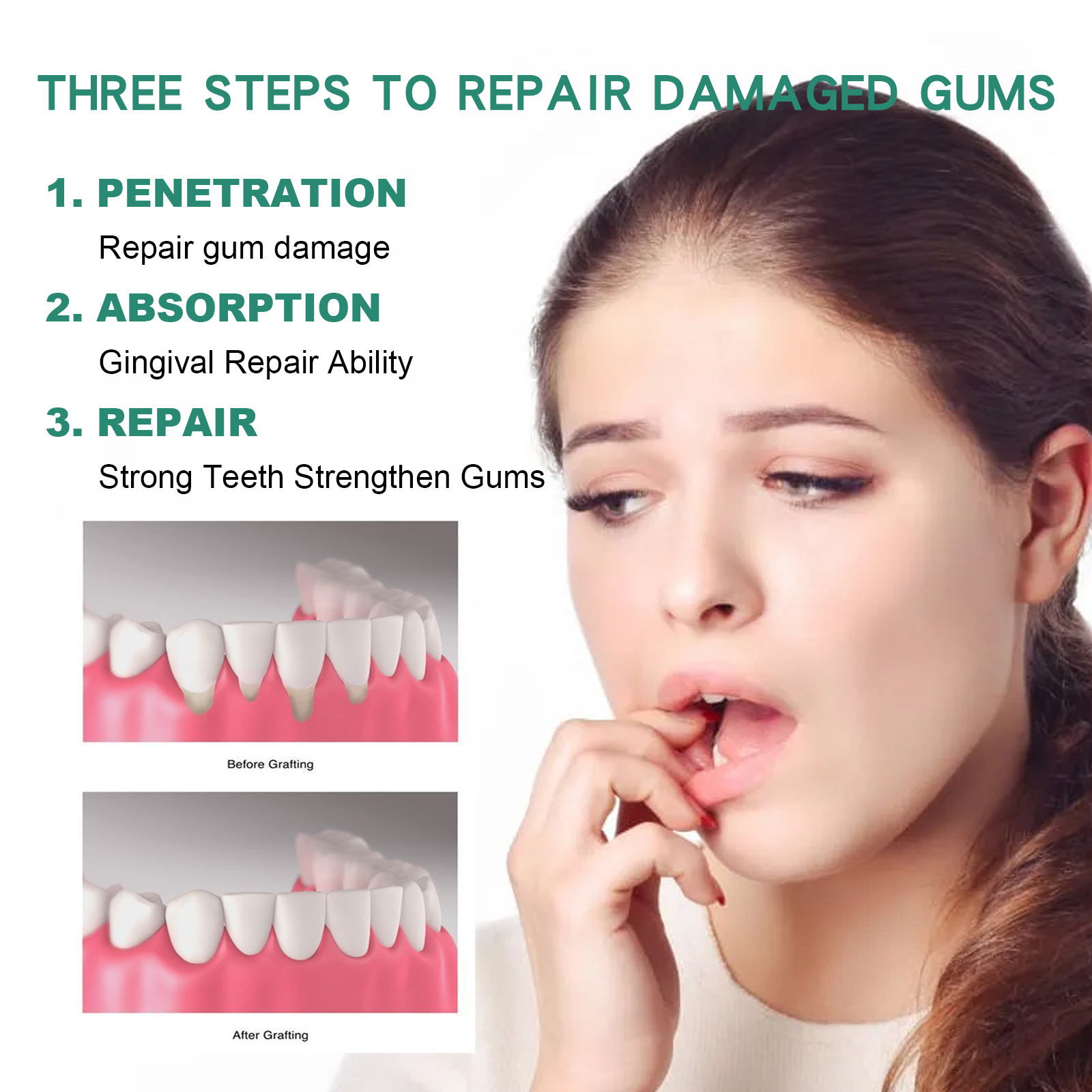 Gum Care Drops Soothing Oral Hygiene Support For Gum Health Daily Mouth Cleaner