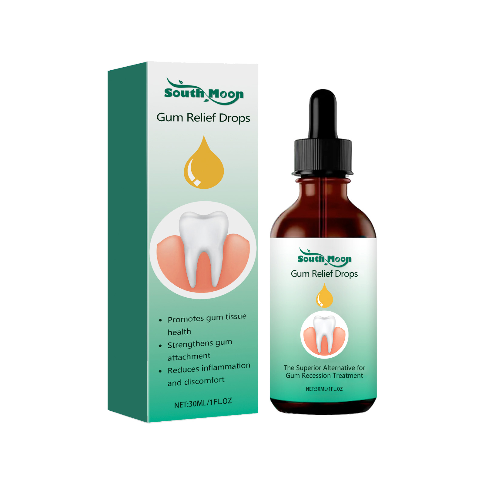 Gum Care Drops Soothing Oral Hygiene Support For Gum Health Daily Mouth Cleaner