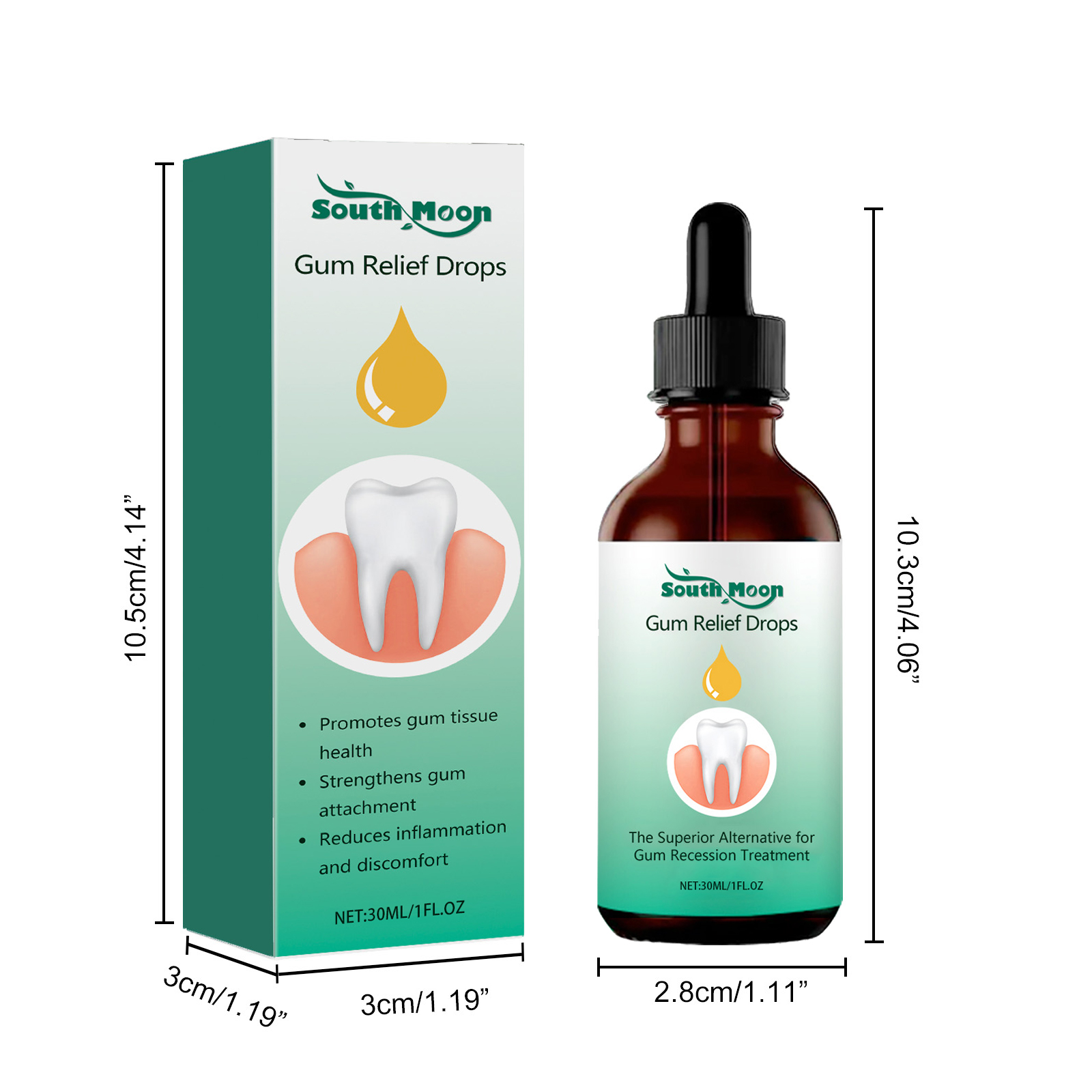 Gum Care Drops Soothing Oral Hygiene Support For Gum Health Daily Mouth Cleaner