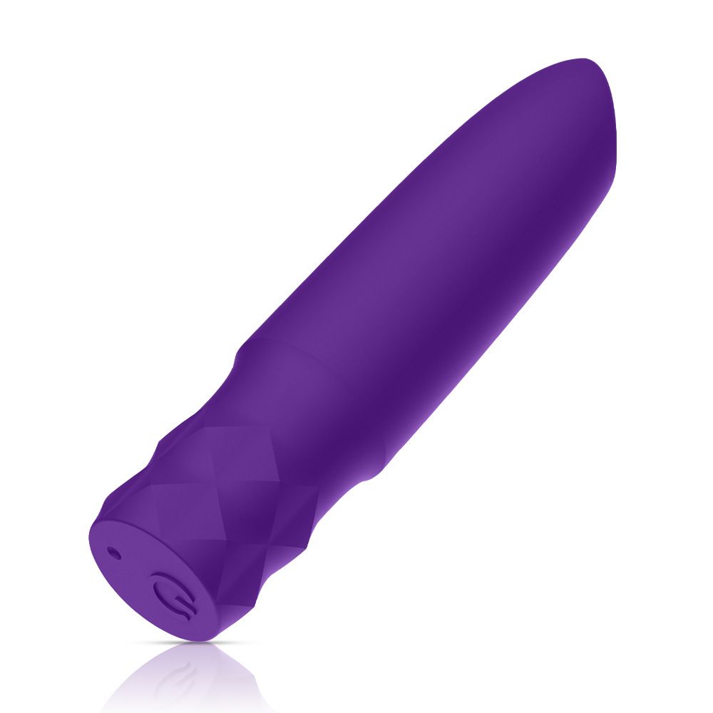 (Black) Bullet Vibrators Rechargeable Strong Vibration Silicone Bullet Flower Shaped Love Egg Women Masturbation Massage Mini Vibrating Wand Adult Products