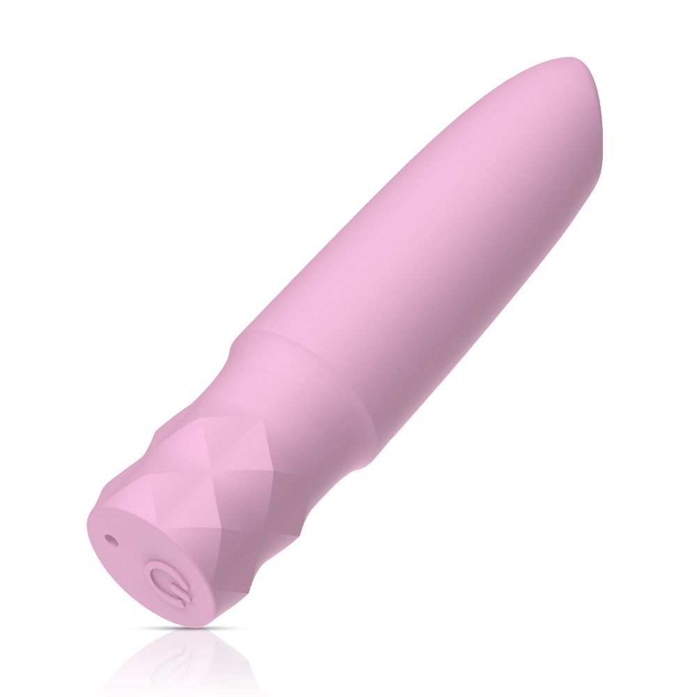 (Black) Bullet Vibrators Rechargeable Strong Vibration Silicone Bullet Flower Shaped Love Egg Women Masturbation Massage Mini Vibrating Wand Adult Products