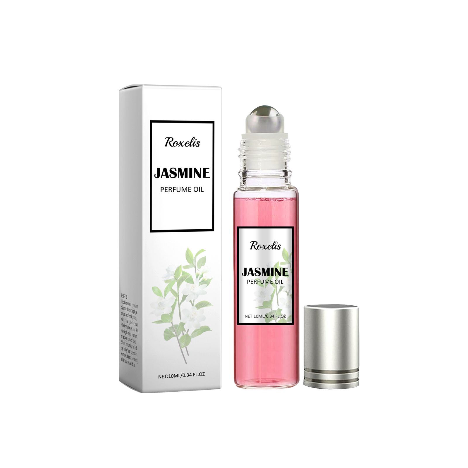Women Pheromone Roll On Jasmine Perfume Floral Fruity Long Lasting Fresh For Daily Wear