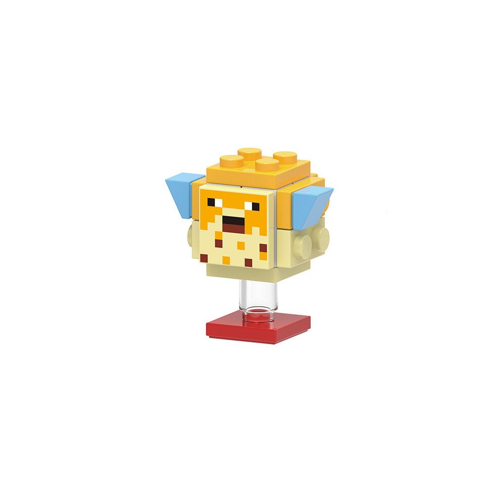 Minecraft Minifigure Building Blocks Toys Game Character Alpaca Skeleton Horse Ender Dragon Minifigures Kits 8PCS Mini Action Stitching Toy Collection Display Toy Suitable for Boys and Girls Birthday Gifts