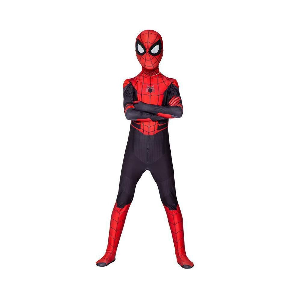 (Spiderman - Kids, 4-5 Years) Kid Boy Spider-Man Far From Home Spiderman Zentai Cosplay