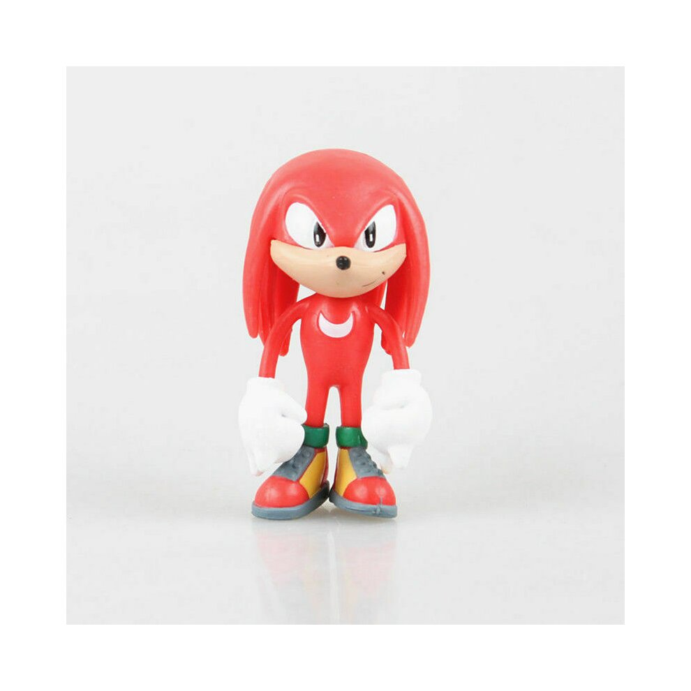 6 Pcs Sonic Classic The Hedgehog PVC Action Figure Model Toys