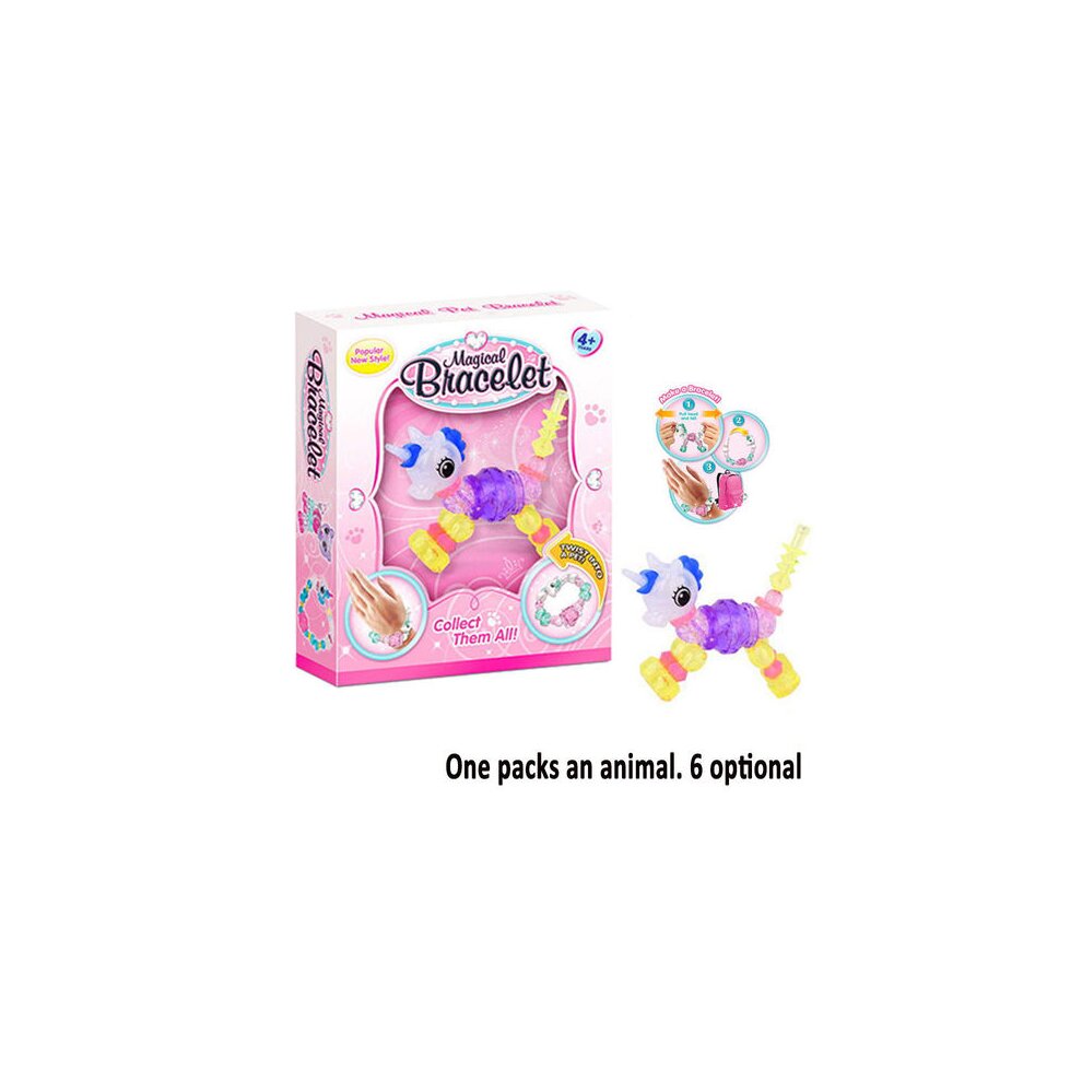 (Magic Lion) Twisty Petz Bracelet Gift-Bracelet Pet Transform