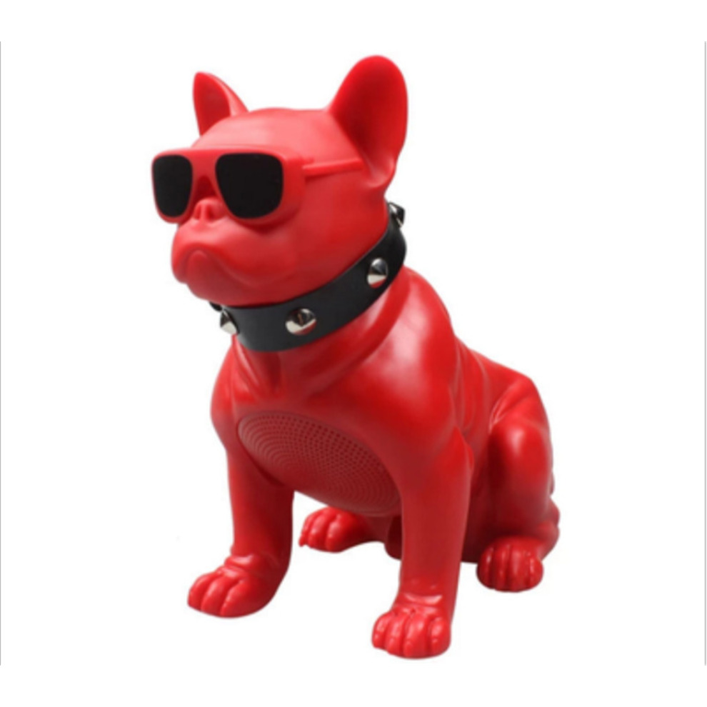 (White) Bulldog Bluetooth Speaker,Cool Bluetooth Speake