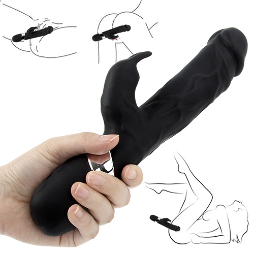 Realistic Dildo G-Spot Rabbit Vibrator Sex Machine Vagina Stimulator Rechargeable Women Adult Sex Toy Massage Games