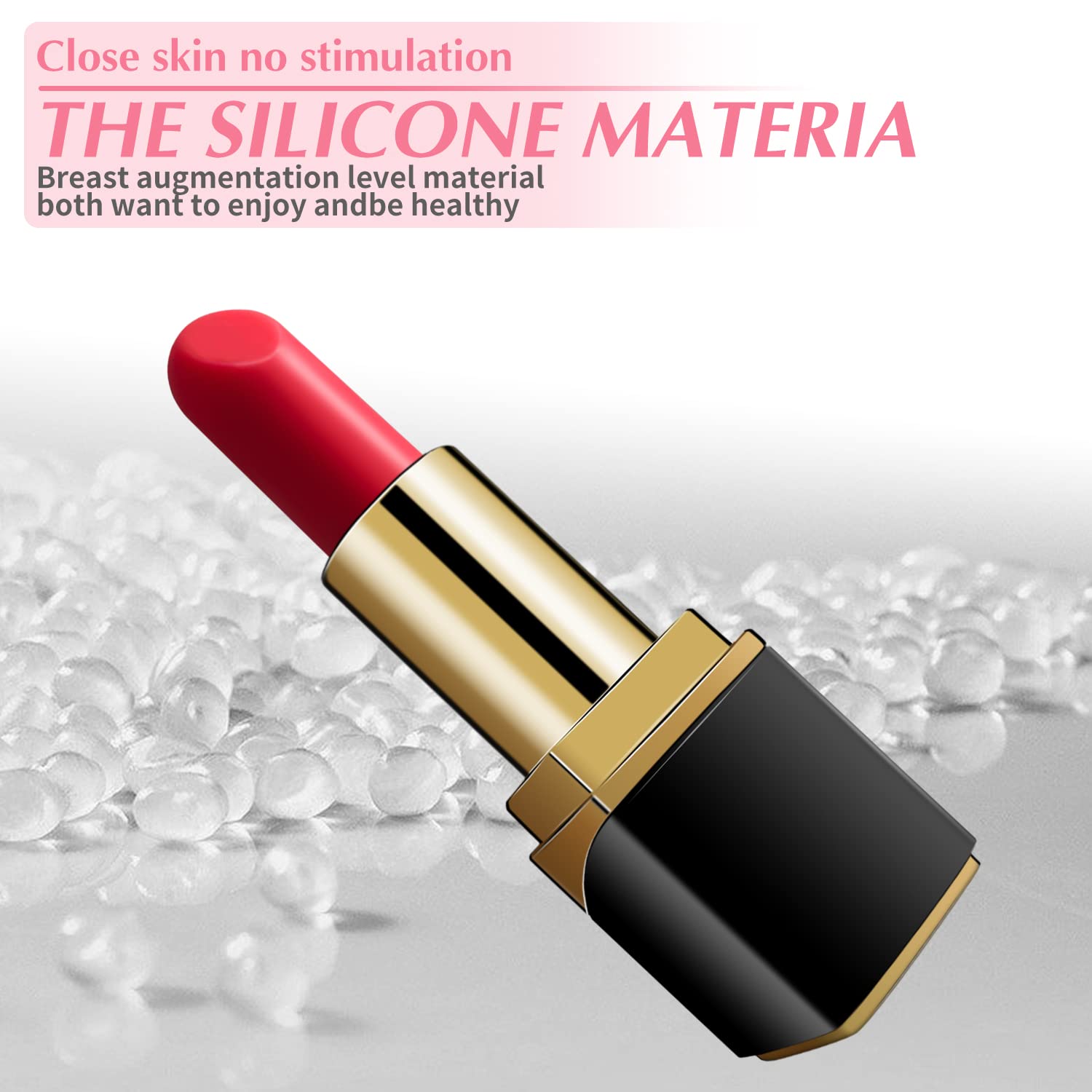 Bullet Vibrator Mini Nipple Vaginal Anal Massager G Spot Vibrator Clitorals Stimulator USB Rechargeable 10 Modes Portable Waterproof Lipstick Shape Adult Sex Toys for Women Adult Pleasure Travel Size