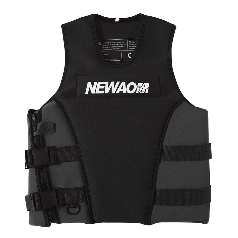 (Orange XL) Life Jackets Adult Kids Life Vest Neoprene Buoyancy Aid Vest Swim Ski Sailing Vest Adults Floatation Foam For Rescue Wakeboard Drifting Wakeboard Fishing Outdoor Floating Swimming Water Ski Safety Side Zip Closure