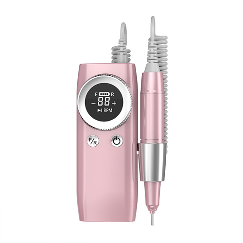 Nail Drill Machine Portable Nail Drill Professional Electric Manicure Pedicure Nail Sander Tool for Acrylic Gel Nails Rechargeable for Home Nail Salon
