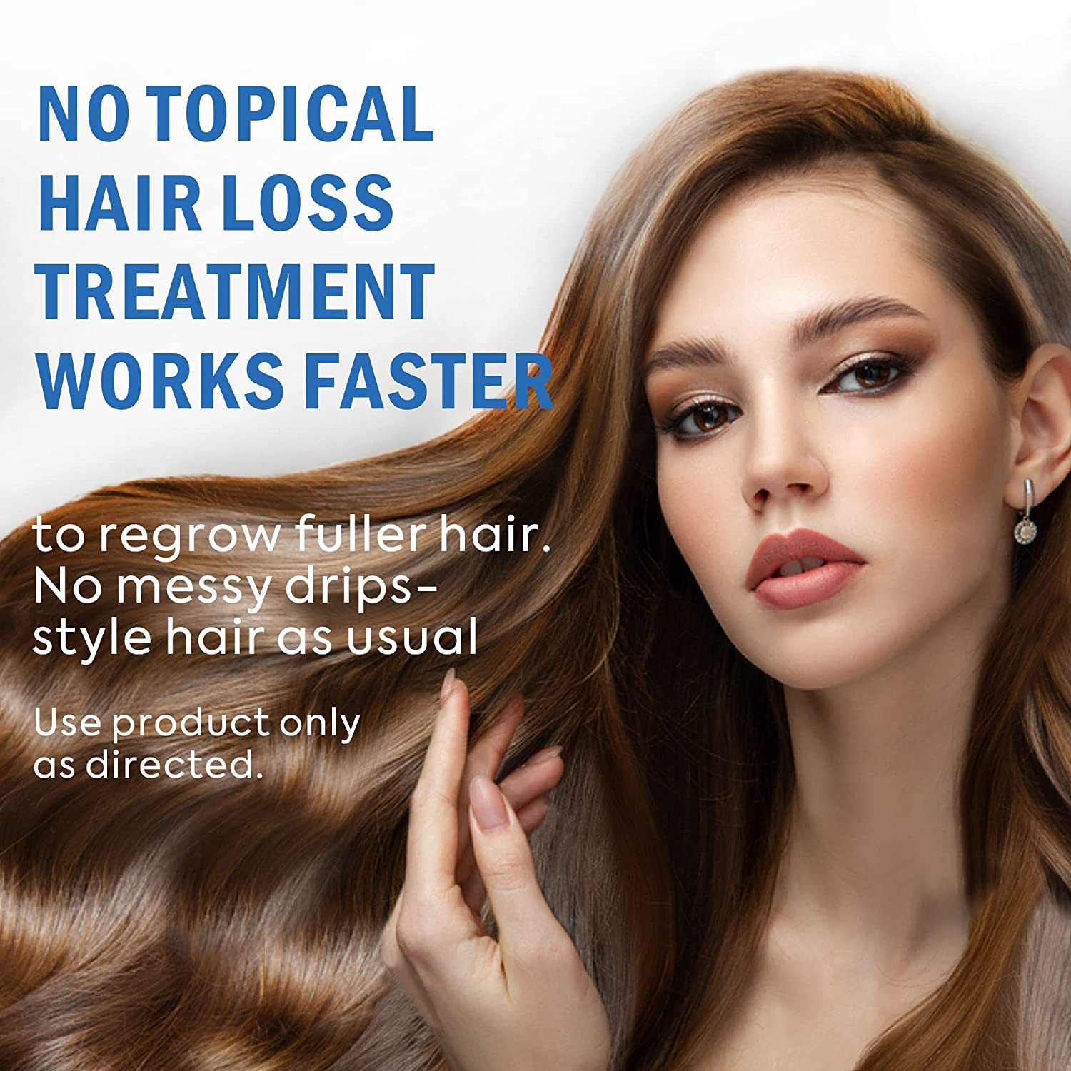 iBeaLee Hair Vitamin Hair Growth Serum Treatment Anti-Hair Loss Preventing For Thinning Hair Thickening Reawakening Beard Hair Care