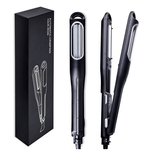 Hair Curler Corn Perm Splint Ceramic Hair Crimper Iron Hair Waver Tongs Curling Wand Portable Automatic Rotating