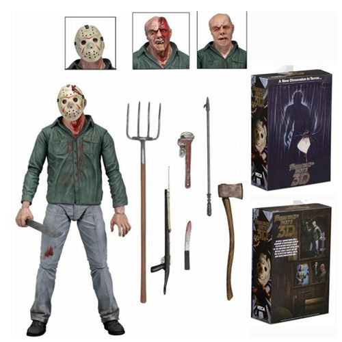 NECA Collectible Friday The 13th Scale Part 3 Jason Ultimate 7 Scale Action Figure