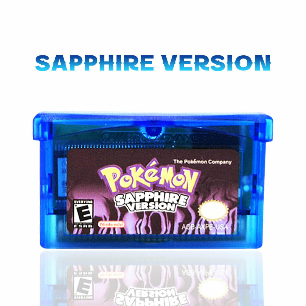 (Sapphire) NINTENDO Pokemon Ruby Games GBA Game Boy Advance