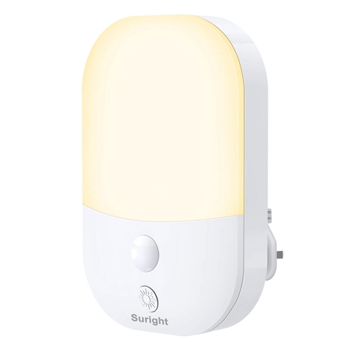 Night Light Plug in Walls Night Light with 5 Levels of Brightness and Dusk to Dawn Photocell Sensor Night Light Kids for Children Room Stairs Hallway Bedrooms Garage