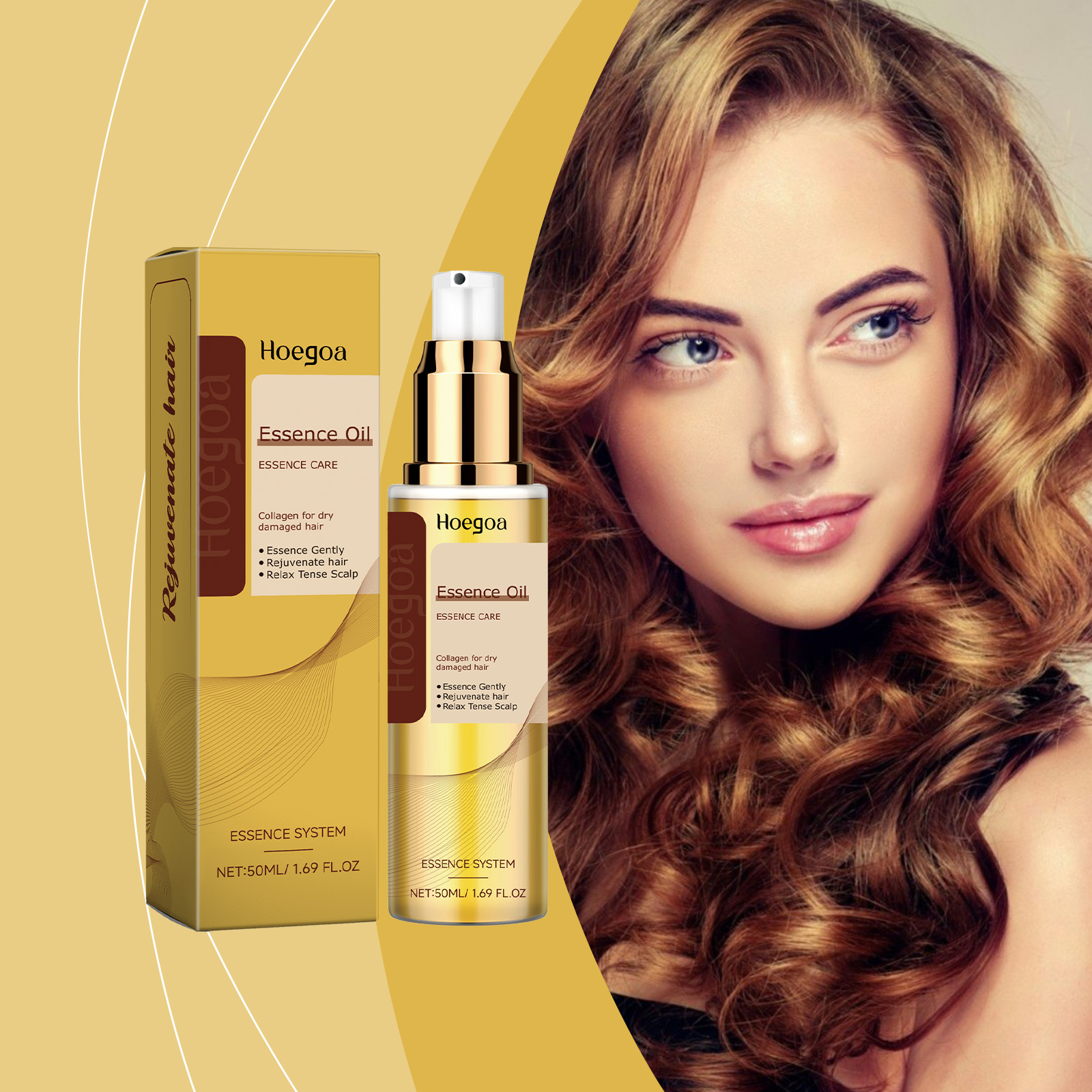 Hair Care Oils Keep Smoothing Deep Nourishing Repairing Damaged Oil Control Reducing Frizz Scalp Treatment Serum 50ml