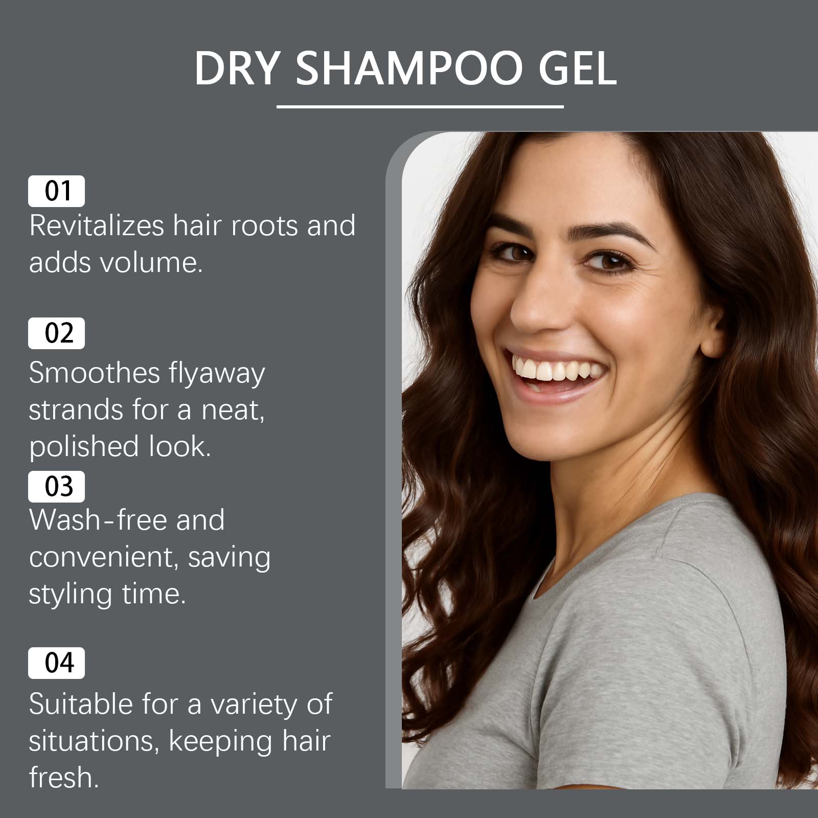 Dry Shampoo for Hair Cleaning Oil Control Matte Finish Dirt Remover Volume Hair Fluffy Fresh Castor Oil Dry Hair Shampoo Paste