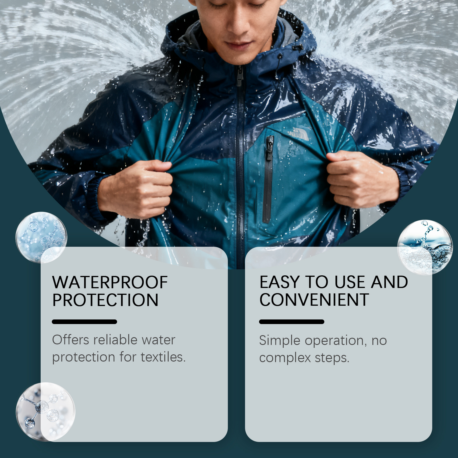 Waterproofing Spray For Textiles Quick Dry Anti Stain Anti Oil Dustproof for Clothes Shoes Sofa Curtain Fabric Long Lasting