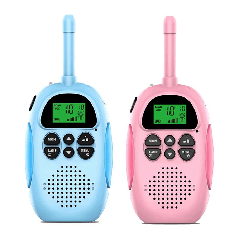 Walkie Talkies for Kids Toys Rechargeable Battery Walkie Talky 22 Channels 2 Way Radio 3KM Long Range for Children Gifts
