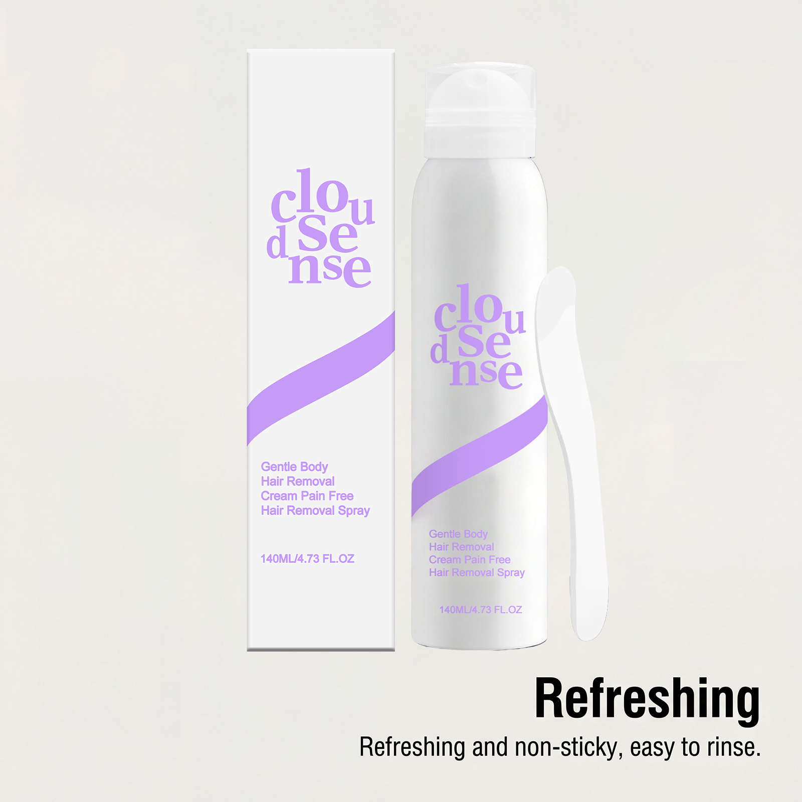 Mild Depilatory Spray Daily Skin Gentle Refreshing Whole Body Hair Removal Body Cleansing Portable Easy Operation Mist