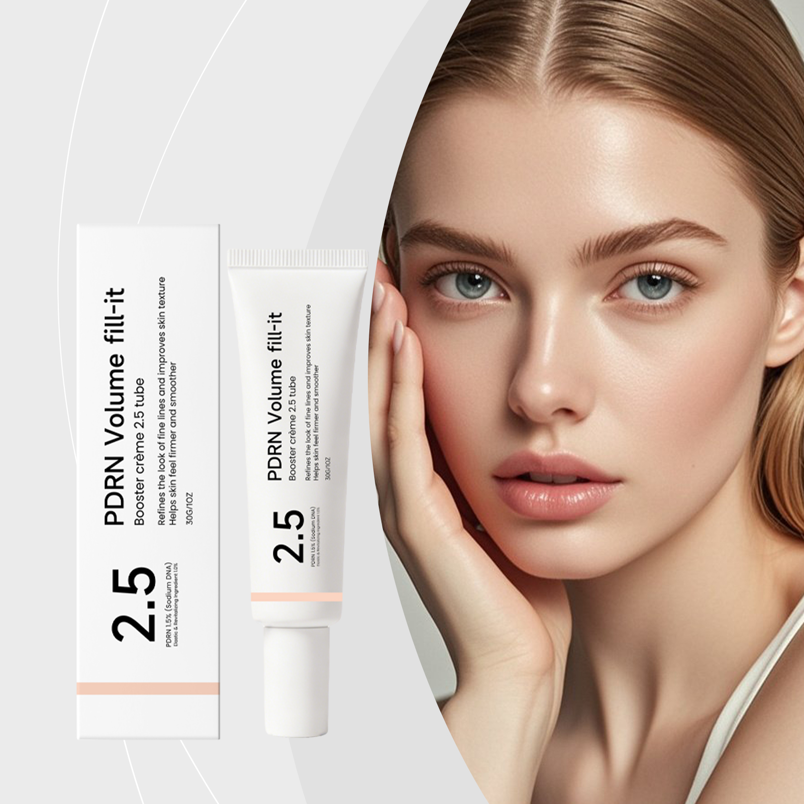 Facial Moisturizing Care Cream Light Texture Gentle Soft Tender Daily Skin Care For Face