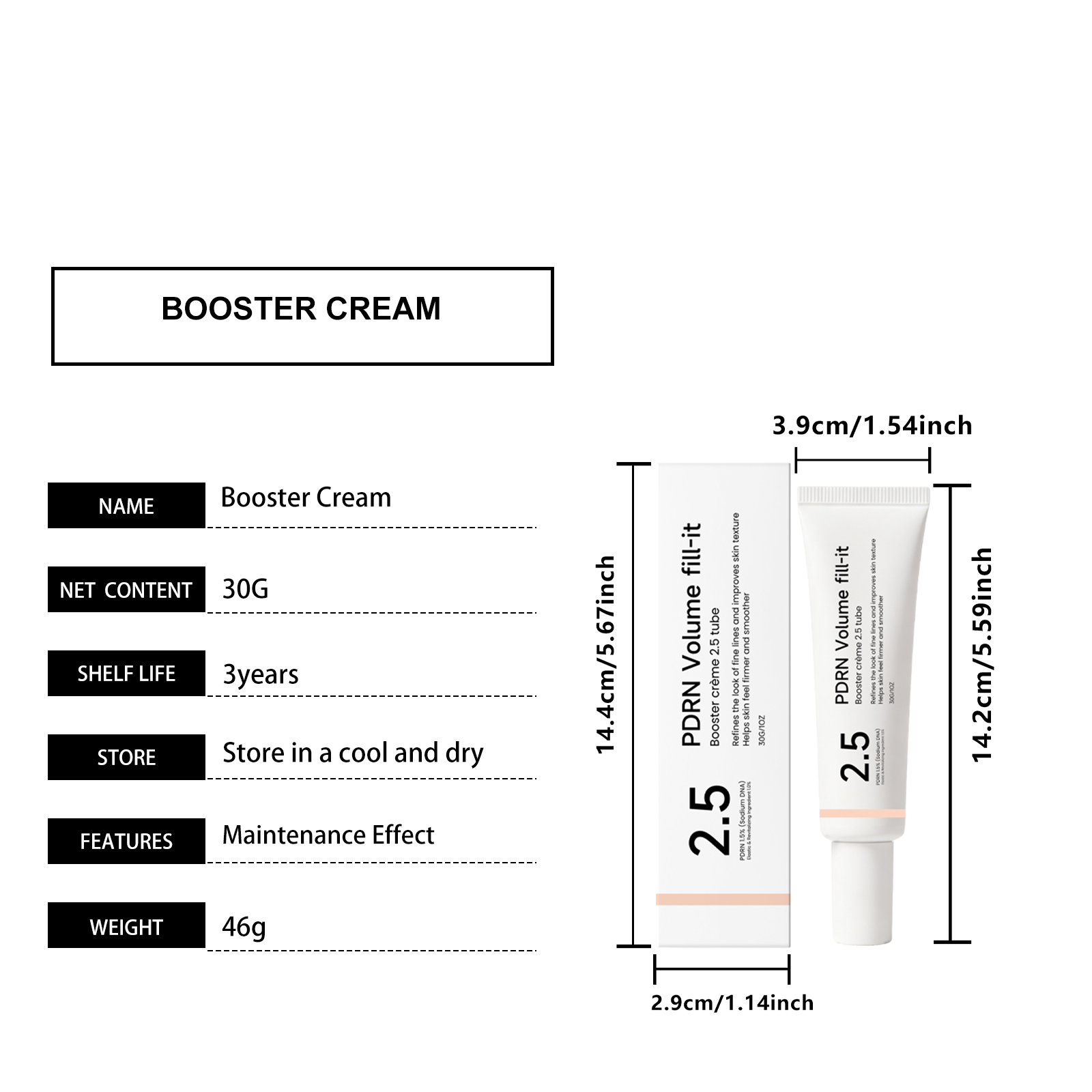 Facial Moisturizing Care Cream Light Texture Gentle Soft Tender Daily Skin Care For Face