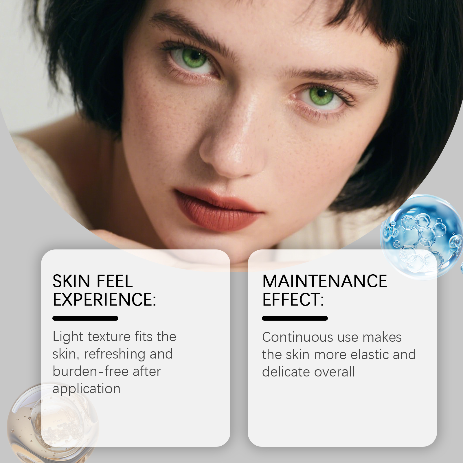 Facial Moisturizing Care Cream Light Texture Gentle Soft Tender Daily Skin Care For Face