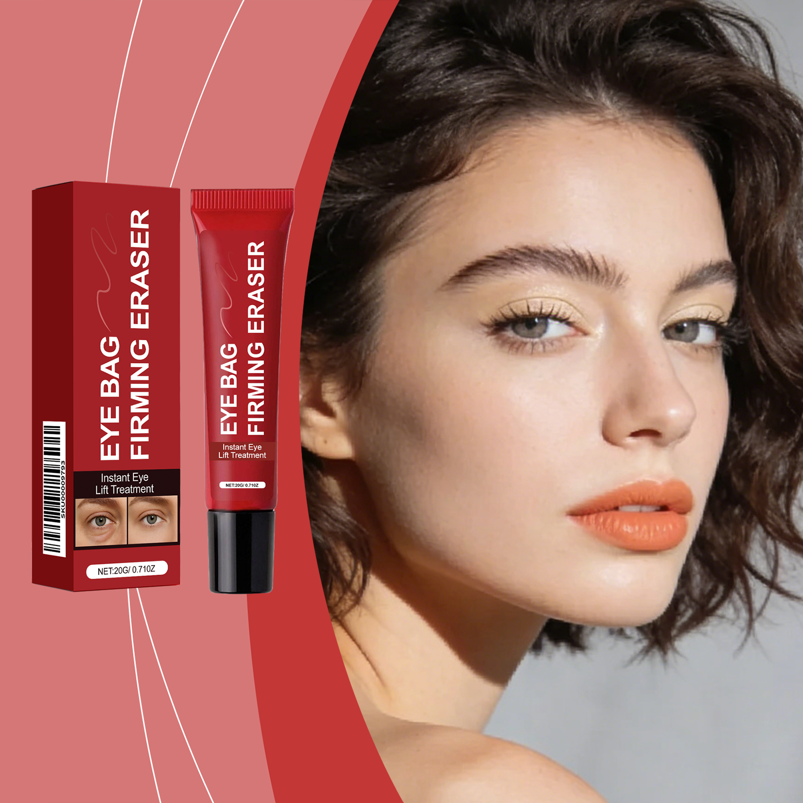 Moisturizing Eye Cream Comfortable Nourishing Daily Mild Hydrating Soft Care For Skin Around Eyes Smear