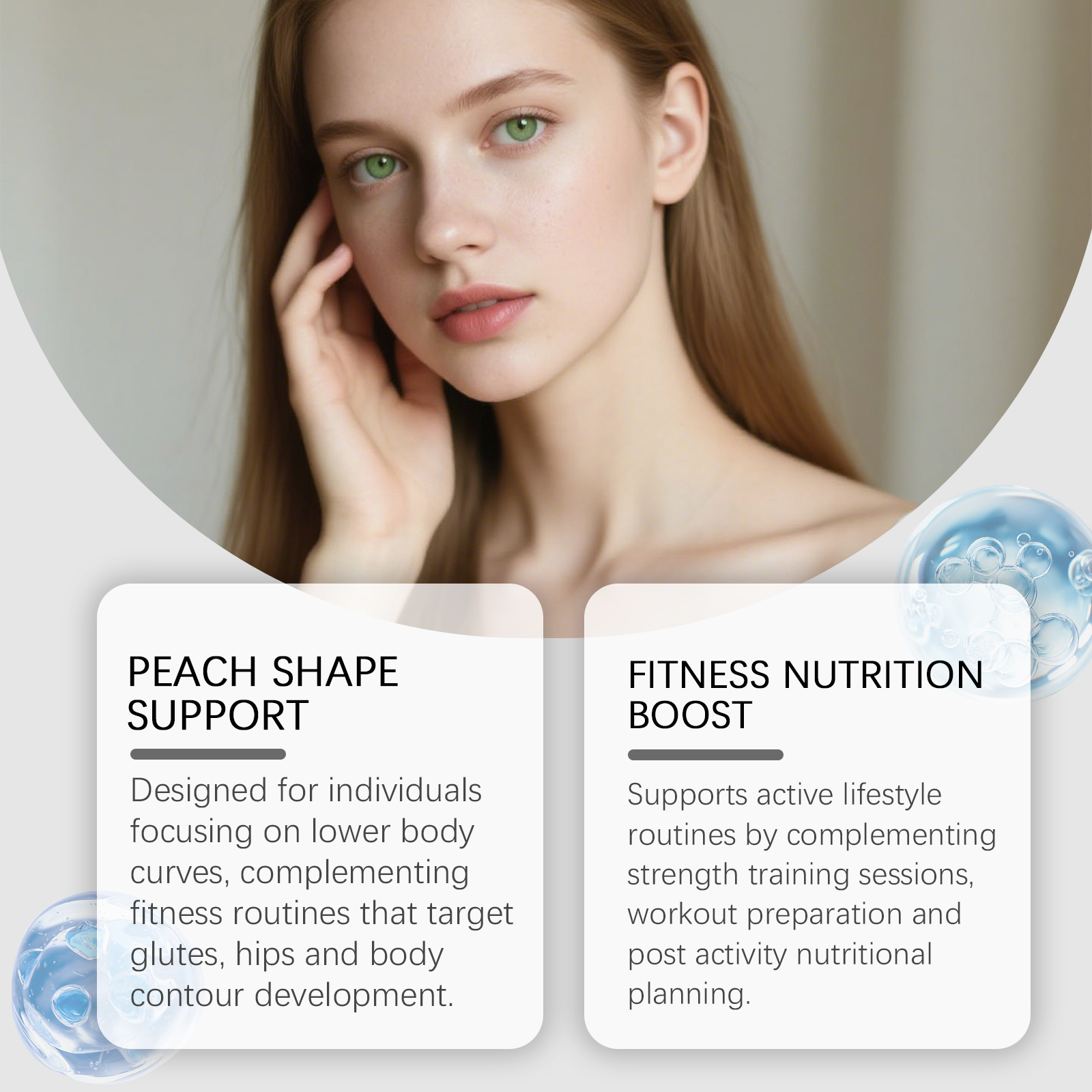 Peach Nutrition Powder Lift Hip Lines Portable Easy Brew Dietary Nutrition Supplement For Fitness Crowd Daily Body Care Health Nutrient