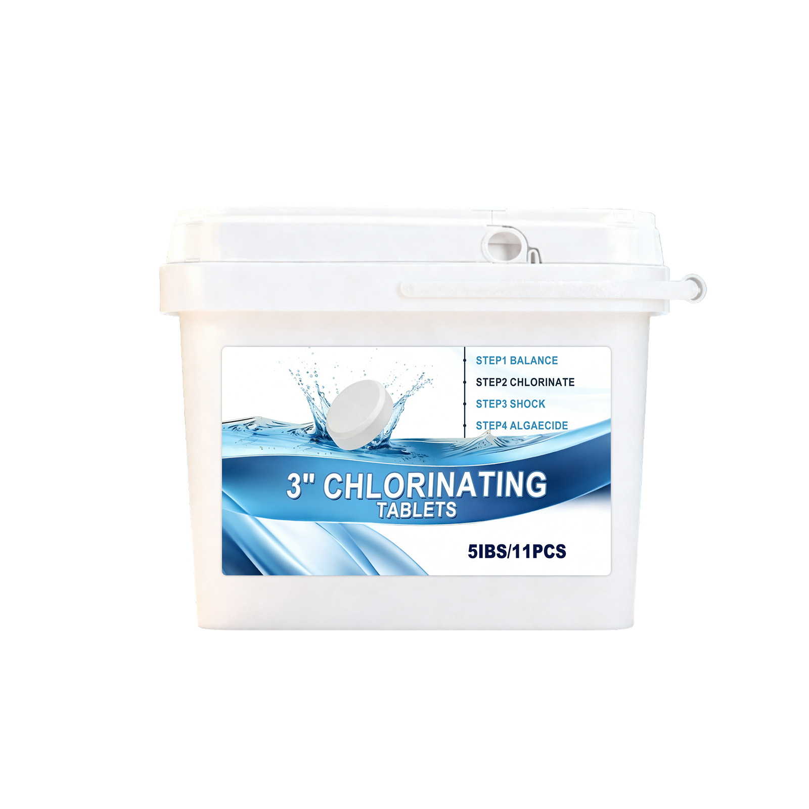 Pool Cleaning Tablets Fast Dissolving Odor Clear Water Purify Stain Remove Portable Care Home Outdoor Apply