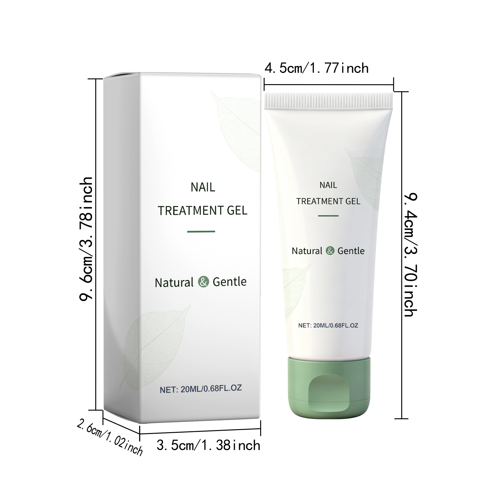 Nail Care Gel Moisturizing Cleansing Smoothing Surface Hand Nails Toe Nails Gentle Polishing Hydrating Cuticle Treatment